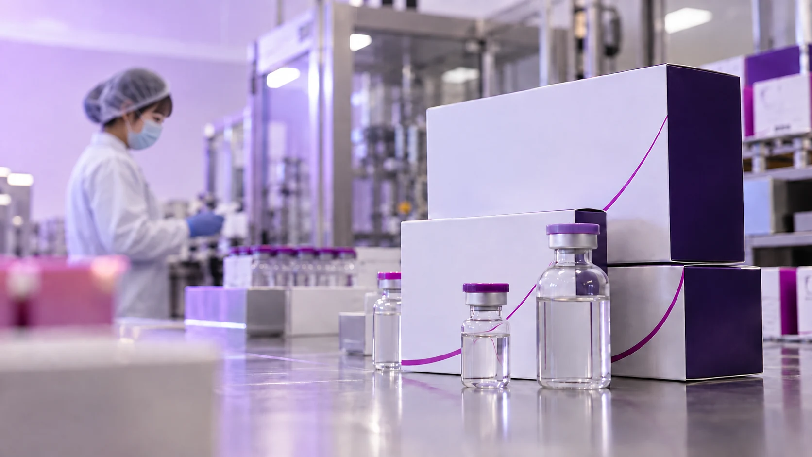 Secondary cartons for water and diluent packaging — project illustration