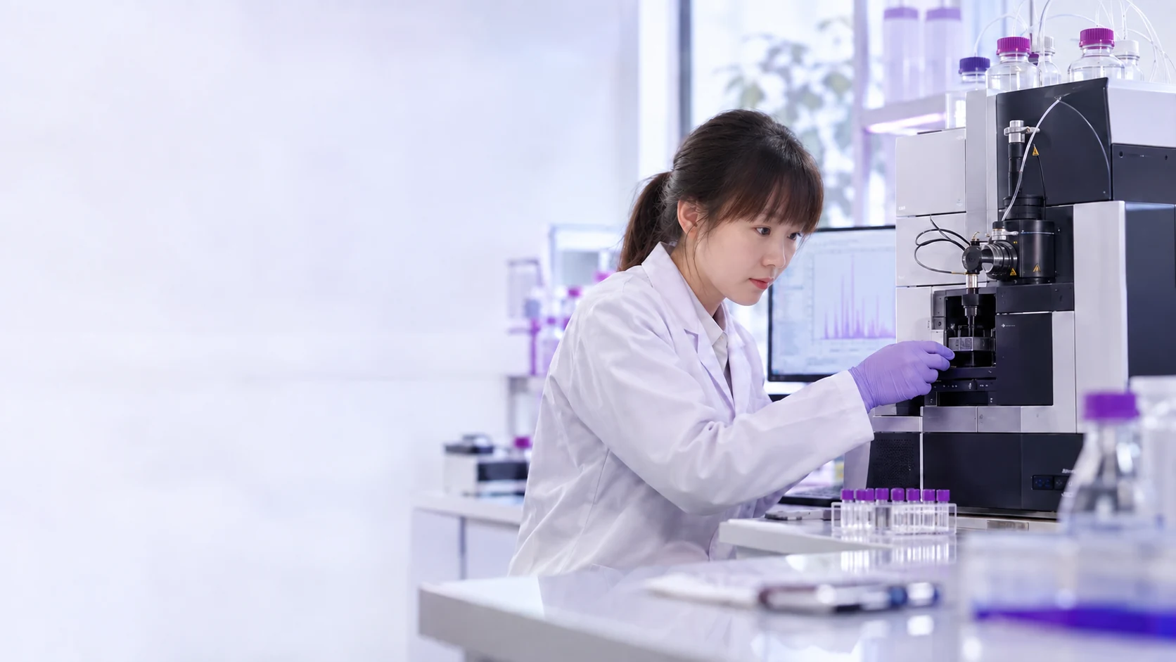 Mass spectrometry instrument — project illustration
