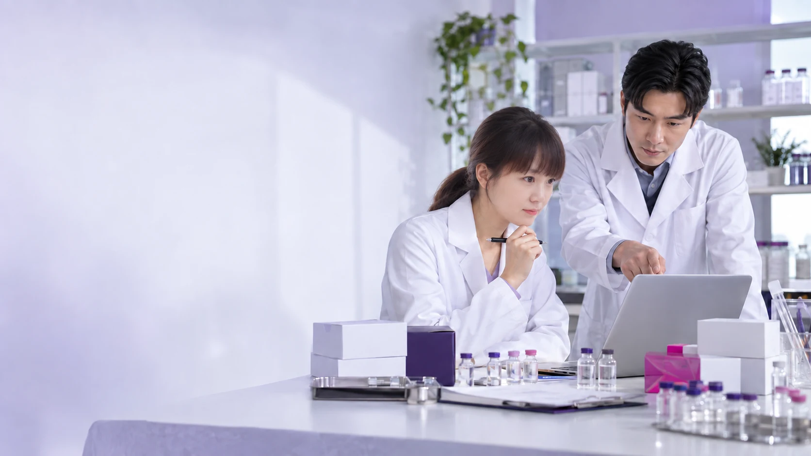 Supplier scope comparison worktable — project illustration