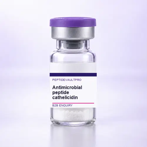 Antimicrobial peptide cathelicidin FALL-39 product presentation