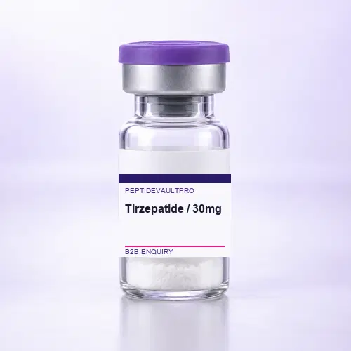Tirzepatide · 30mg product presentation