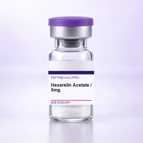 Hexarelin Acetate · 5mg product presentation