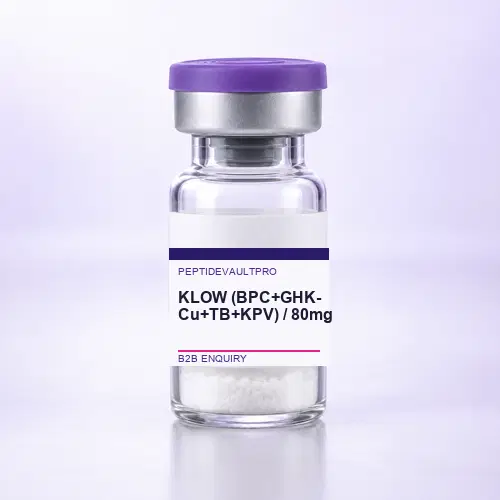 KLOW (BPC+GHK-Cu+TB+KPV) · 80mg product presentation