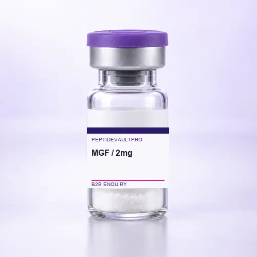 MGF · 2mg product presentation