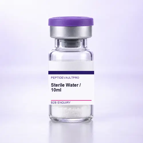 Sterile Water · 10ml product presentation