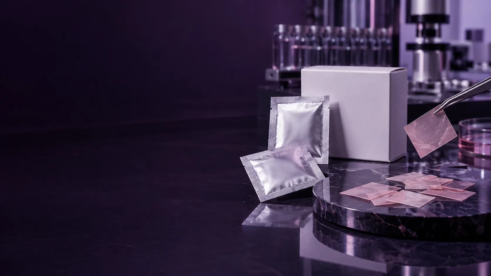 Oral dissolving film and pouch concept